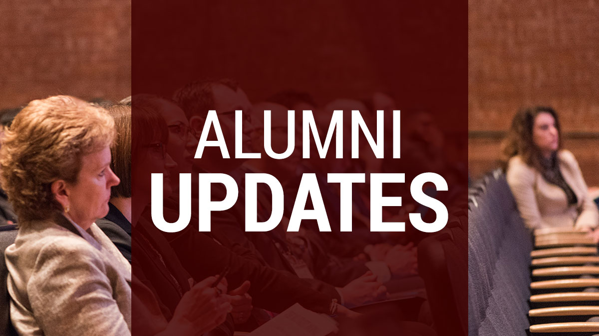 Health connections newsletter alumni updates graphic