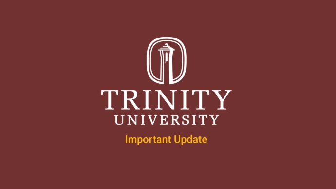 Important update from Trinity University