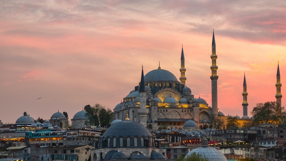 The Hagia Sophia in Istanbul, Turkey