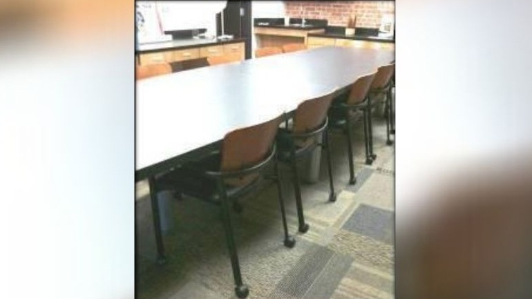 Sociology and anthropology lab in the George Storch Memorial Building