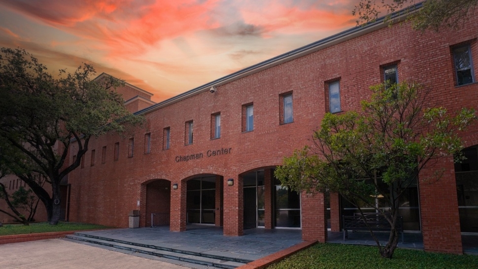 Front of Chapman Center